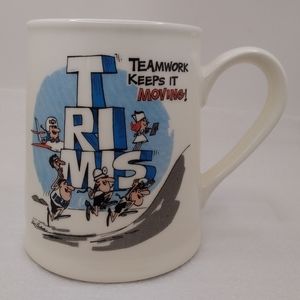 TRIMIS 'Teamwork Keeps It Moving!' MUG 22 oz Cup Jumbo